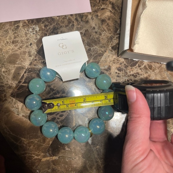 Beaded Dog Collar for Small Dog - Picture 3 of 3